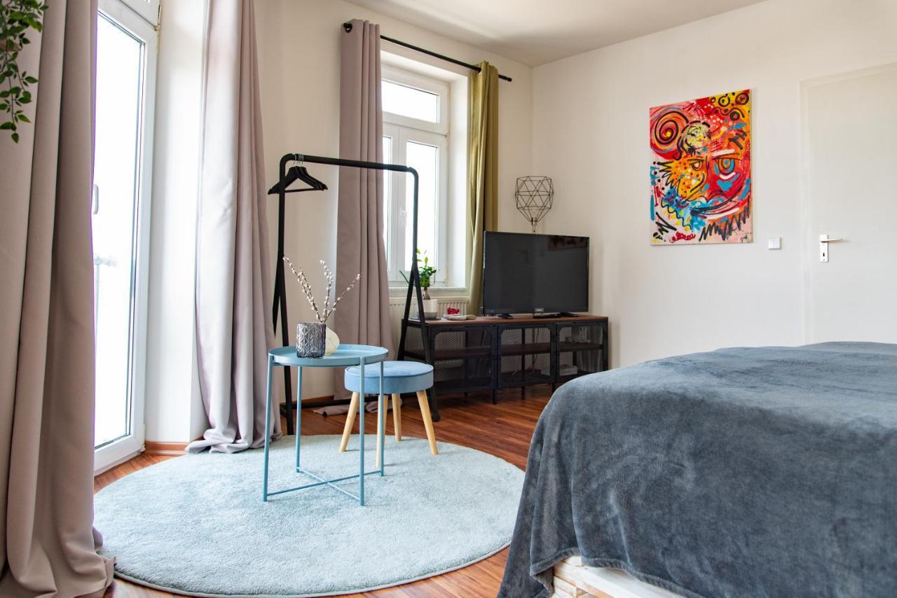 Industriecharme Apartment - Nespresso, Netflix, Wifi, Zentral, Messe Chemnitz  Exteriér fotografie