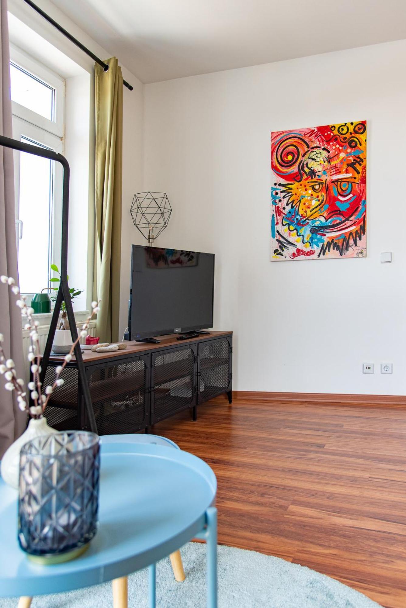 Industriecharme Apartment - Nespresso, Netflix, Wifi, Zentral, Messe Chemnitz  Exteriér fotografie
